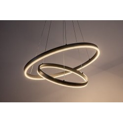 Pakabinamas šviestuvas Isaure LED 80W 3000, 4000, 6500K CCT keičiama balta spalva (Juoda)
