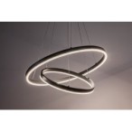 Pakabinamas šviestuvas Isaure LED 80W 3000, 4000, 6500K CCT keičiama balta spalva (Juoda)