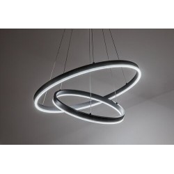Pakabinamas šviestuvas Isaure LED 80W 3000, 4000, 6500K CCT keičiama balta spalva (Juoda)