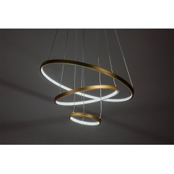 Pakabinamas šviestuvas Beliza LED 90W 3000, 4000, 6500K CCT keičiama balta spalva (Aukso)