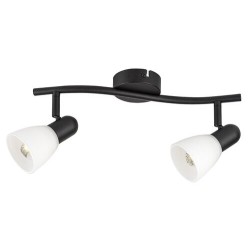 Lubinis šviestuvas Soma E14 2x MAX 40W (Juoda)