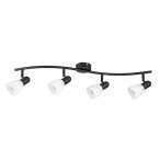 Lubinis šviestuvas Soma E14 4x MAX 40W (Juoda)
