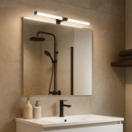 Sieninis šviestuvas Zain LED 8W 4000K Neutrali balta (Juoda)