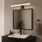 Sieninis šviestuvas Oliro LED 9W 4000K Neutrali balta (Juoda)