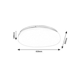 Lubinis šviestuvas Caliope LED 24W 4000K Neutrali balta (Aukso)