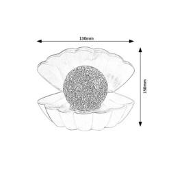 Stalinis šviestuvas Sparkly LED 0.8W (Balta)
