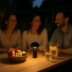 Stalinis šviestuvas Mireo LED 1.5W 3000K Šilta balta (Juoda)