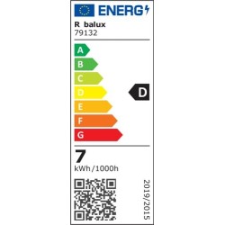 LED lemputė GU10 SMD-LED 7W 4000K Neutrali balta