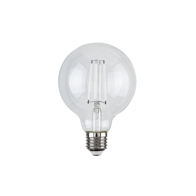 LED lemputė E27 Filament-LED 7W G95 3000K Šilta balta