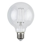 LED lemputė E27 Filament-LED 7W G95 3000K Šilta balta