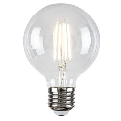LED lemputė E27 Filament-LED 7W G95 3000K Šilta balta