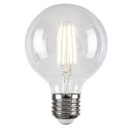 LED lemputė E27 Filament-LED 7W G95 3000K Šilta balta