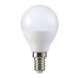 LED lemputė E14 SMD-LED 5W G45 6500K Šalta balta