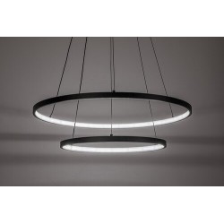 Pakabinamas šviestuvas Beliza LED 75W 3000, 4000, 6500K CCT keičiama balta spalva (Juoda)