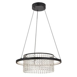Pakabinamas šviestuvas Maribell LED 40W 3000, 3500, 4000K CCT keičiama balta spalva (Juoda)
