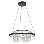 Pakabinamas šviestuvas Maribell LED 40W 3000, 3500, 4000K CCT keičiama balta spalva (Juoda)