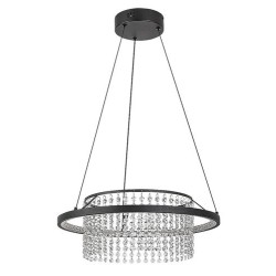 Pakabinamas šviestuvas Maribell LED 40W 3000, 3500, 4000K CCT keičiama balta spalva (Juoda)