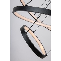 Pakabinamas šviestuvas Beliza LED 90W 3000, 4000, 6500K CCT keičiama balta spalva (Juoda)