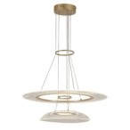 Pakabinamas šviestuvas Zofrael LED 36W 3000K Šilta balta (Aukso)