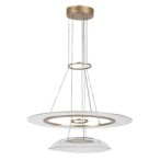 Pakabinamas šviestuvas Zofrael LED 36W 3000K Šilta balta (Aukso)