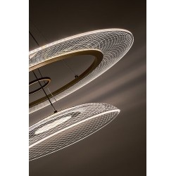 Pakabinamas šviestuvas Zofrael LED 36W 3000K Šilta balta (Aukso)