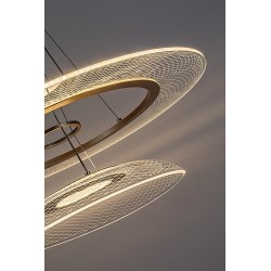 Pakabinamas šviestuvas Zofrael LED 36W 3000K Šilta balta (Aukso)