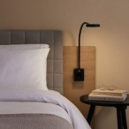 Naktinis šviestuvas Tivro LED 4W 3000, 4000, 6000K CCT keičiama balta spalva (Juoda)