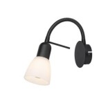 Sieninis šviestuvas Soma E14 1x MAX 40W (Juoda)