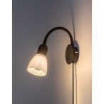 Sieninis šviestuvas Soma E14 1x MAX 40W (Juoda)