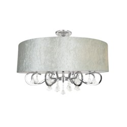 Lubinis šviestuvas Maxlight Amsterdam 8x E14 Ø80cm Chromo