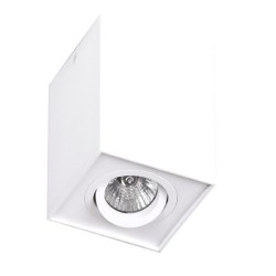 Taškinis šviestuvas Maxlight Basic Square 1xGU10 Baltas