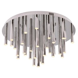 Maxlight Lubinis šviestuvas Organic 60cm Integruotas LED 33W Chromo