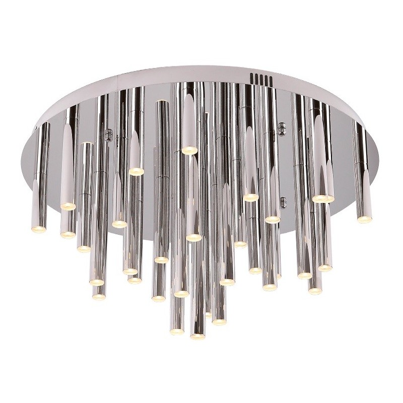 Maxlight Lubinis šviestuvas Organic 60cm Integruotas LED 33W Chromo