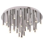 Maxlight Lubinis šviestuvas Organic 60cm Integruotas LED 33W Chromo
