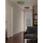 Maxlight Lubinis šviestuvas Organic 60cm Integruotas LED 33W Chromo