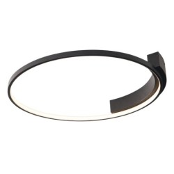 Maxlight Velvet Lubinis šviestuvas 60cm Integruotas LED 38W Juodas