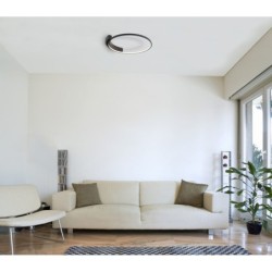 Maxlight Velvet Lubinis šviestuvas 60cm Integruotas LED 38W Juodas