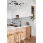 Lubinis šviestuvas Maxlight Velvet, Integruotas LED, 67W, Šilta balta, Juodas