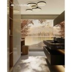 Lubinis šviestuvas Maxlight Velvet, Integruotas LED, 67W, Šilta balta, Juodas