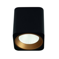 Paviršinis taškinis šviestuvas Maxlight Tub Integruotas LED 7W Juodas