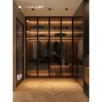 Paviršinis taškinis šviestuvas Maxlight Tub Integruotas LED 7W Juodas