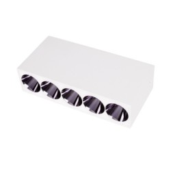 Paviršinis šviestuvas Maxlight X-line 8W Integruotas LED Baltas