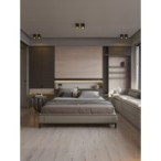 Taškinis šviestuvas FIX Integruotas LED 6W Juodas