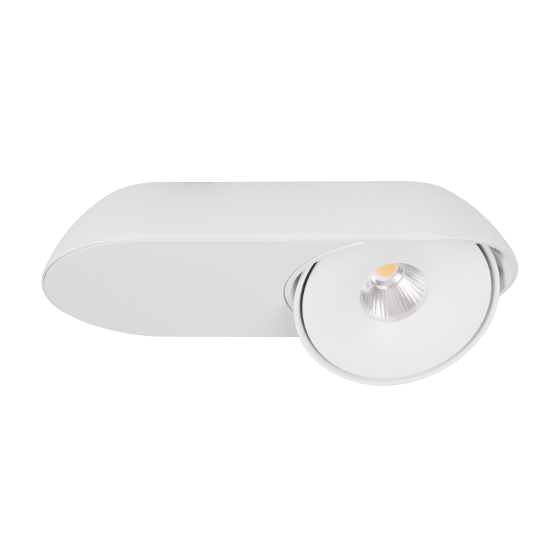 Taškinis šviestuvas Maxlight Vector 10W 3000K Baltas