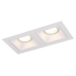 Įleidžiamas šviestuvas Maxlight Hit II 2xGU10 Baltas