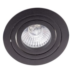 Įleidžiamas taškinis šviestuvas Maxlight Signal I 1xGU10 Juodas