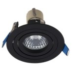 Įleidžiamas taškinis šviestuvas Maxlight Signal I 1xGU10 Juodas