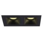 Įleidžiamas šviestuvas Maxlight Hit II 2xGU10 Juodas