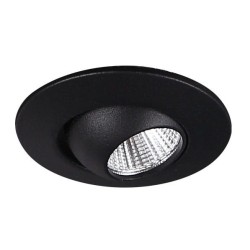 Įleidžiamas lubinis šviestuvas Yuca Integruotas LED 3W Juodas
