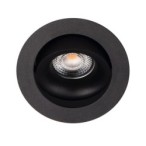 Įleidžiamas šviestuvo korpusas Maxlight Bellatrix Tilted 9W Juodas